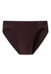 Schiesser Slip Bordeaux/Lila/Dunkelrot