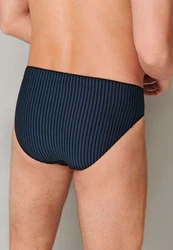 Schiesser Slip Dunkelblau/Blau