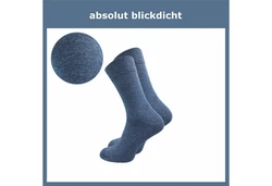 cawaso Businesssocken für Herren (10 Paar) Dunkelblau/Blau