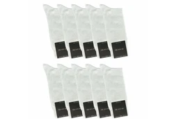 cawaso Businesssocken für Herren (10 Paar) Weiß/Dunkelgrau/Hellblau