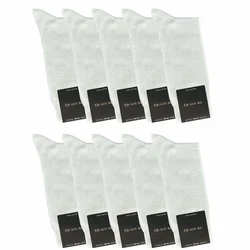 cawaso Businesssocken für Herren (10 Paar) Weiß/Dunkelgrau/Hellblau