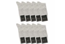 cawaso Businesssocken für Herren (10 Paar) Grau/Hellgrau/Dunkelgrau