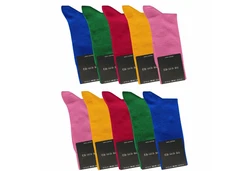 cawaso Businesssocken für Herren (10 Paar) Mischfarben