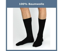 cawaso Businesssocken für Herren (10 Paar) Schwarz/Dunkelgrau/Khaki