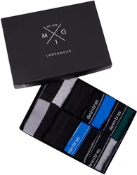 Phil & Co. Retro Pants All Styles Boxershorts Trunks Herren Blau/Dunkelblau/Grau