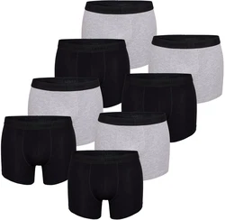 Phil & Co. Retro Pants All Styles Boxershorts Trunks Herren Schwarz/Dunkelgrau/Grau