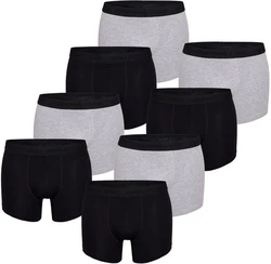 Phil & Co. Retro Pants All Styles Boxershorts Trunks Herren Schwarz/Dunkelgrau/Grau
