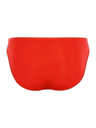 Hom Slip Herren Micro Briefs Plumes Rot/Dunkelrot