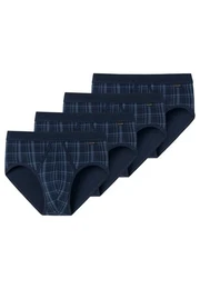 Slip 4er Pack Original Classics Feinripp (Spar-Set, 4-St) Slip / Unterhose - Baumwolle - Mit Eingriff -