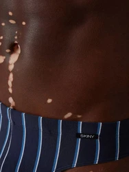 Skiny Slip Blau/Dunkelblau