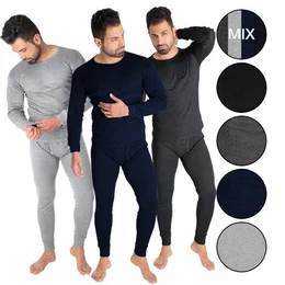 Thermounterhemd cushy (Set, 3-St) Thermounterwsche Set 3x Unterhemd + Unterhose