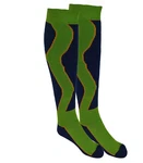 Hudson Kniestrümpfe Sport Winter Active Blau/Grün/Türkis
