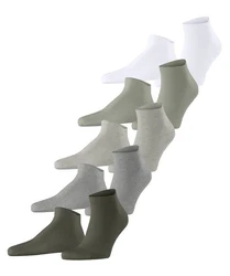 Esprit Sneakersocken Solid Mix 5er Pack Grau
