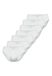 TOM TAILOR Herren Slip (7-St) weiß