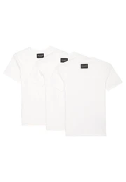 Unterhemd 3er Pack Essentials Organic Cotton (Spar-Set, 3-St) Unterhemd / Shirt Langarm - Baumwolle -