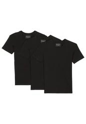 Marc O'Polo Unterhemd Essentials 3er Pack Schwarz