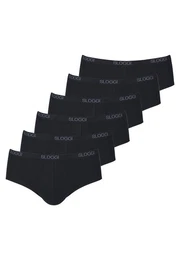 Slip 6er Pack Basic (Spar-Set, 6-St) Midi Slip / Unterhose - Baumwolle - Ohne Eingriff -