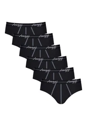 Slip 6er Pack Start (Spar-Set, 6-St) Midi Slip / Unterhose - Baumwolle - Ohne Eingriff -