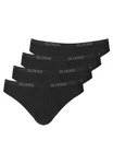 sloggi Slip Basic Mini Slip / Unterhose (4er Pack) Schwarz