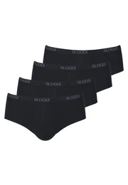Slip 4er Pack Basic (Spar-Set, 4-St) Midi Slip / Unterhose - Baumwolle - Ohne Eingriff -
