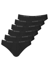 sloggi Slip Basic Mini Slip / Unterhose Schwarz/Lila/Gelb/Grau/Beige