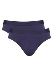 Slip 2er Pack Ever Soft (Spar-Set, 2-St) Slip / Unterhose - Ohne Eingriff - Leicht und angenehm auf der Haut