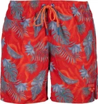 Arena Badeshorts MEN'S BEACH BOXER ALLOVER Rot