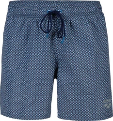 Arena Badeshorts MEN'S BEACH BOXER ALLOVER Blau/Dunkelblau