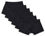 frank fields Retro Pants Herren Retro-Pants aus Microfaser mit Jacquard-Bund Schwarz