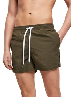 Reslad Badeshorts Schwimmhose Dunkelgrün/Khaki