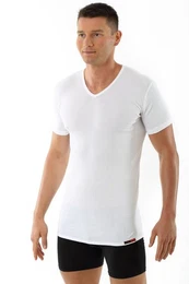 Unterhemd Bio V-Neck atmungsaktiv Kurzarm (kein Set, kein Set)