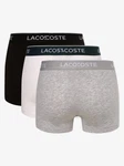 Lacoste Boxershorts Black/White-Silver Chine