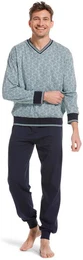 Schlafanzug Herren Schlafanzug Single Jersey (2 tlg) Baumwolle