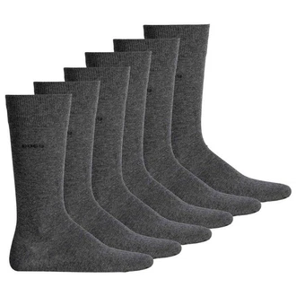 BOSS Kurzsocken Herren Socken 6er Pack Uni Farben