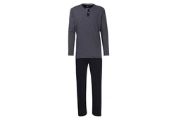 TOM TAILOR Pyjama Nebraska Set Dunkelblau/Grau/Dunkelgrau/Blau