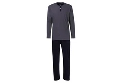 TOM TAILOR Pyjama Nebraska Set Dunkelblau/Grau/Dunkelgrau/Blau