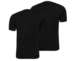 Bjrn Borg Unterziehshirt Core Slim 2er Pack Herren Schwarz