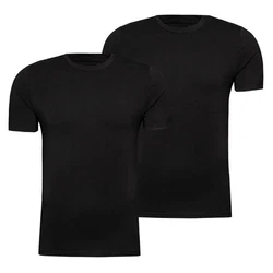 Bjrn Borg Unterziehshirt Core Slim 2er Pack Herren Schwarz