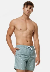 Indicode Badeshorts Maya Blau/Grün/Hellblau