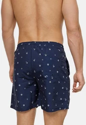 Indicode Badeshorts Maya Hellblau/Dunkelblau/Rot/Grau/Blau