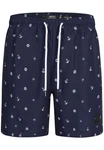 Indicode Badeshorts Maya Hellblau/Dunkelblau/Rot/Grau/Blau