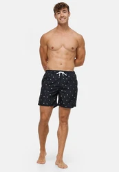 Indicode Badeshorts Maya Schwarz/Rot/Grün/Dunkelblau/Hellblau/Braun