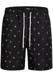 Indicode Badeshorts Maya Schwarz/Rot/Grün/Dunkelblau/Hellblau/Braun