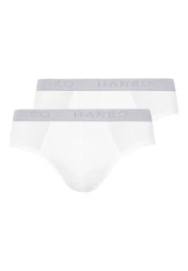 Hanro Slip Cotton Essentials Grau/Weiß/Lila/Silber/Hellgrau