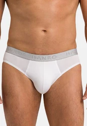 Hanro Slip Cotton Essentials Grau/Weiß/Lila/Silber/Hellgrau