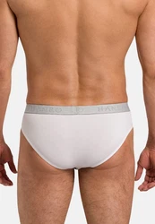 Hanro Slip Cotton Essentials Grau/Weiß/Lila/Silber/Hellgrau