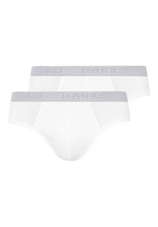 Hanro Slip Cotton Essentials Grau/Weiß/Lila/Silber/Hellgrau