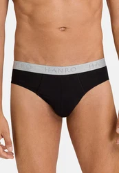Hanro Slip Cotton Essentials Dunkelgrau/Schwarz/Grau/Dunkelblau