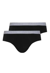 Hanro Slip Cotton Essentials Dunkelgrau/Schwarz/Grau/Dunkelblau