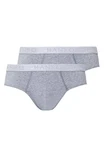 Hanro Slip Cotton Essentials Grau/Hellgrau Hanro Slip Cotton Essentials Grau/Hellgrau